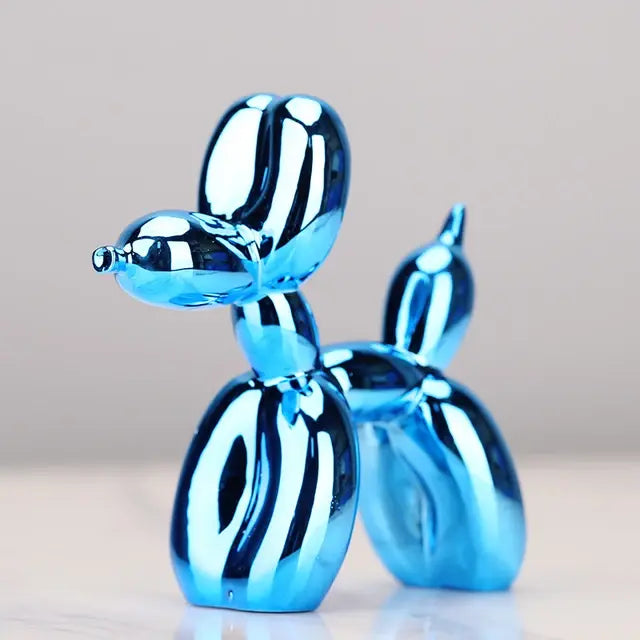 Electroplated Resin Dog Crafts