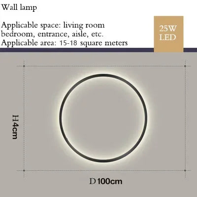 Modern Round LED Wall Lamp