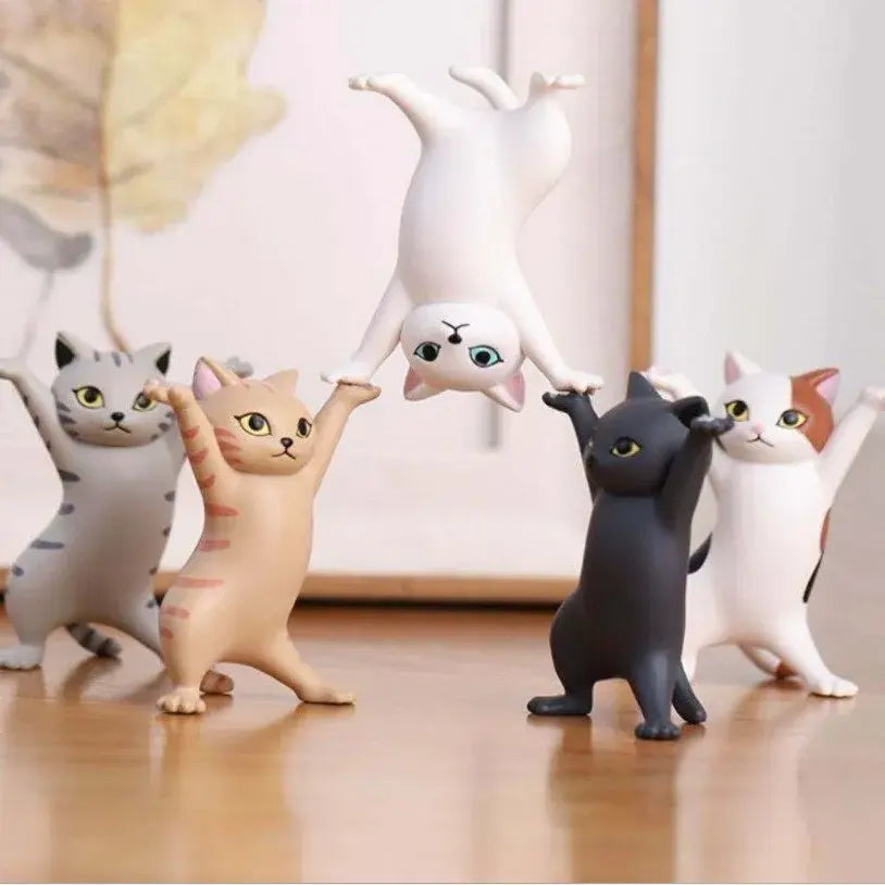 Dancing Cat Figure
