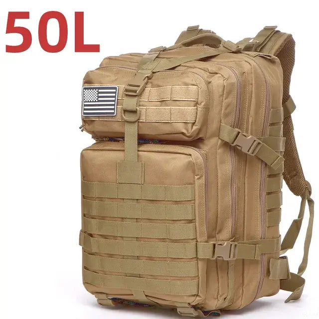 25L/50L Nylon Waterproof Trekking Bag