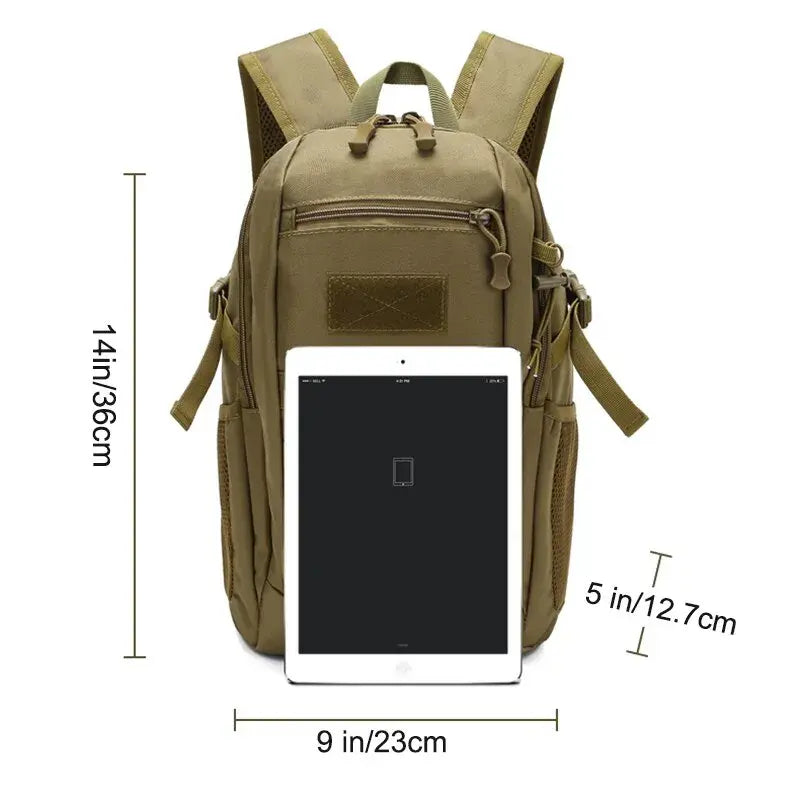 15L Waterproof Military Travel bag